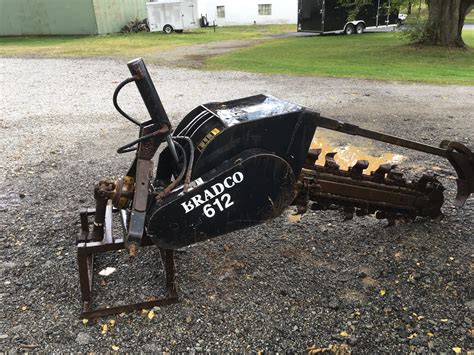 skid steer trencher used|used pto trenchers for sale.